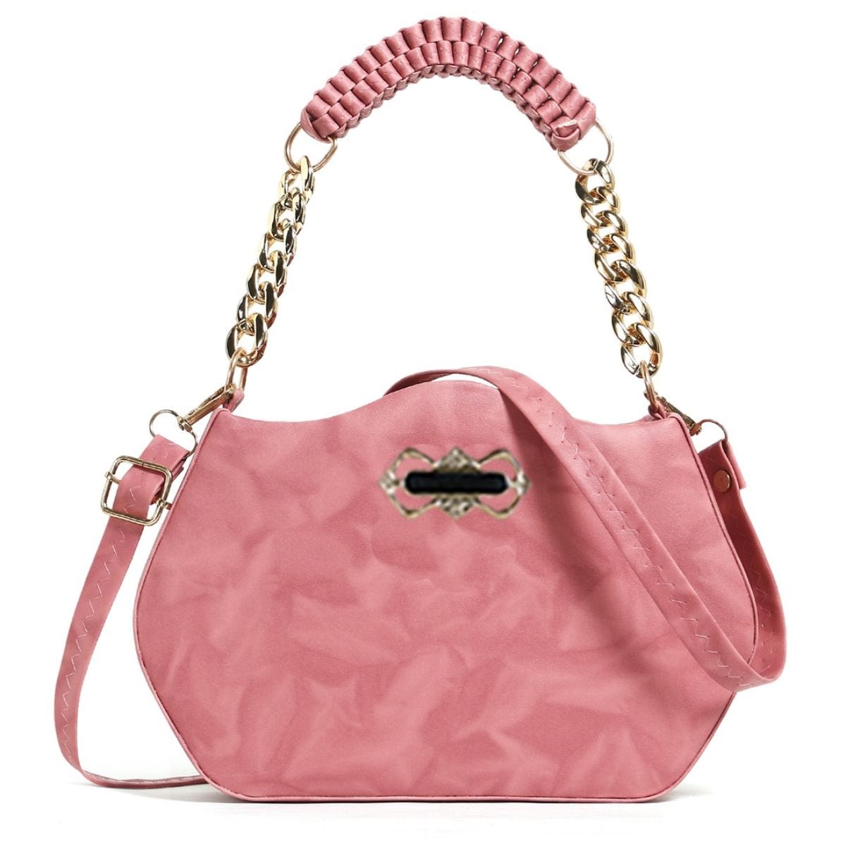 Rosabelle Luxe Shoulder & Handbag – Pink