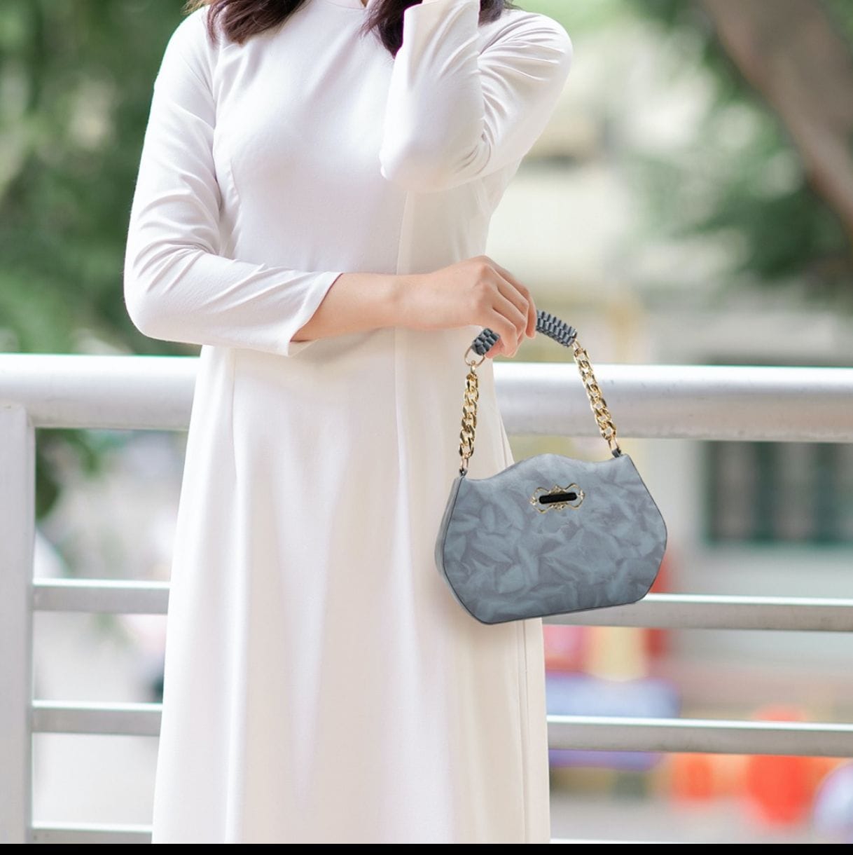 Aurora Elite Premium Women’s Handbag – Slate Grey