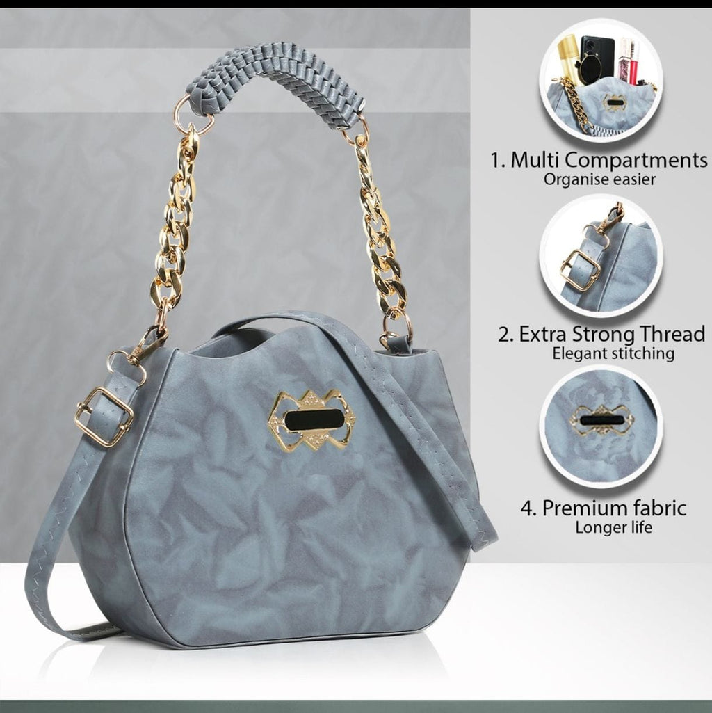 Aurora Elite Premium Women’s Handbag – Slate Grey