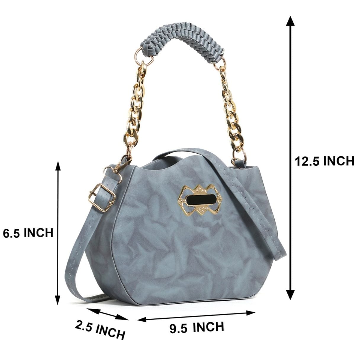 Aurora Elite Premium Women’s Handbag – Slate Grey