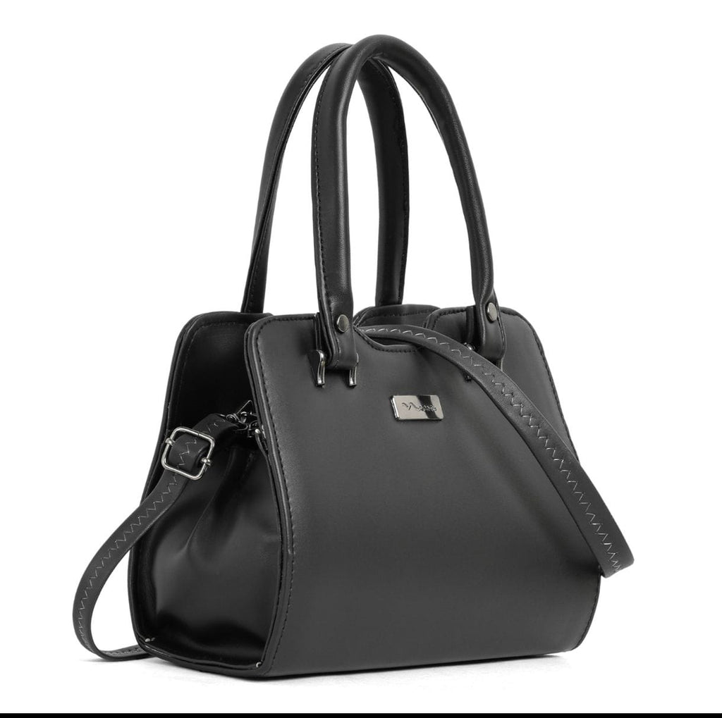 EliteForm Structured Handbag – Classic Black